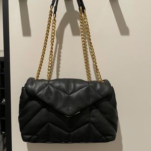 Mango Bag with chain and leather strap